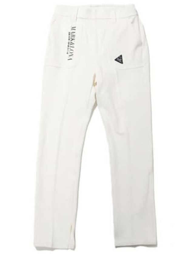 Straight Pants MCW3AAT50 White - MARK & LONA - BALAAN 1