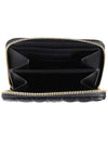 Lola Zipper Quilted Leather Half Wallet Black - BURBERRY - BALAAN 4