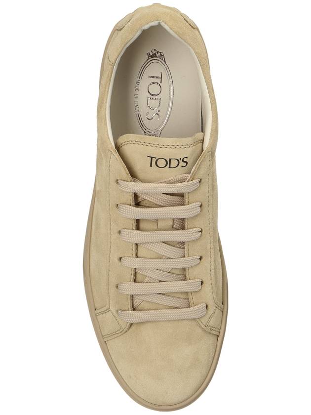 Tod’s Suede Sneakers, Men's, Beige - TOD'S - BALAAN 6