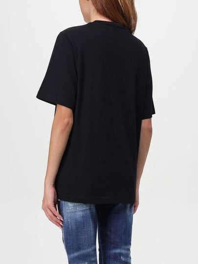 T-shirt in cotone Dsquared2 con applicazioni - DSQUARED2 - BALAAN 2