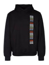 Black Multi-Logo Hooded Sweatshirt 413J646A0531 C985 - DIOR - BALAAN 2