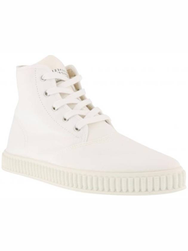 Men's Almond High Top Sneakers White - MAISON MARGIELA - BALAAN 3