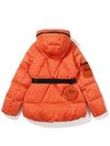 Jacquard middle down jacket ORANGE WOMAN - MALBON GOLF - BALAAN 2