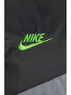 Sportswear Windrunner Hoodie Track Jacket Cool Grey Action Green - NIKE - BALAAN 3