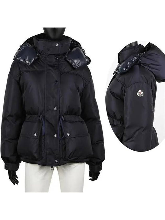 Amau short down padded jacket navy - MONCLER - BALAAN 2