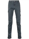 Men's Wappen Patch Cargo Straight Pants Charcoal - STONE ISLAND - BALAAN 2