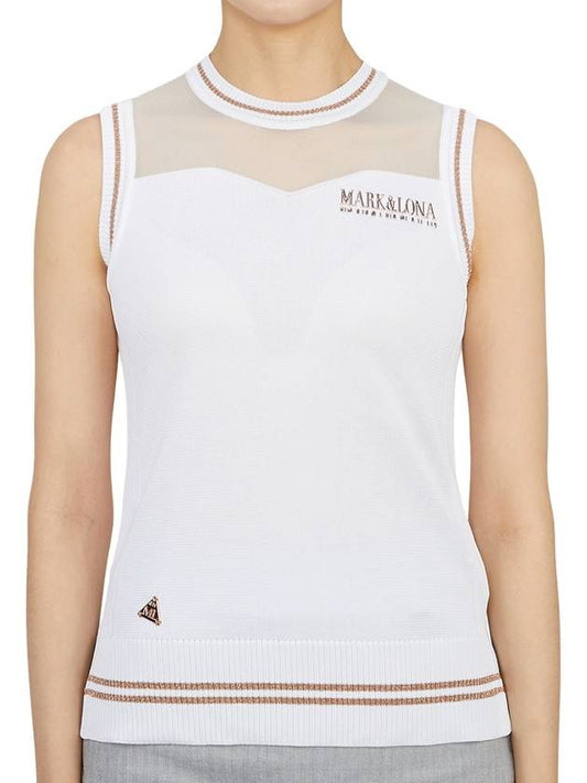 Women's CD6 IVCV Vest White - MARK & LONA - BALAAN 2