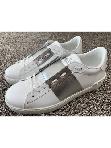 Hidden Open Men s Sneakers Silver 40 250 - VALENTINO - BALAAN 1