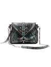 Frost Flap Cross Bag Phthalo Green - DONIRAY - BALAAN 1