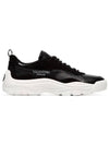 Logo Banshee Low Top Sneakers Black - VALENTINO - BALAAN 1