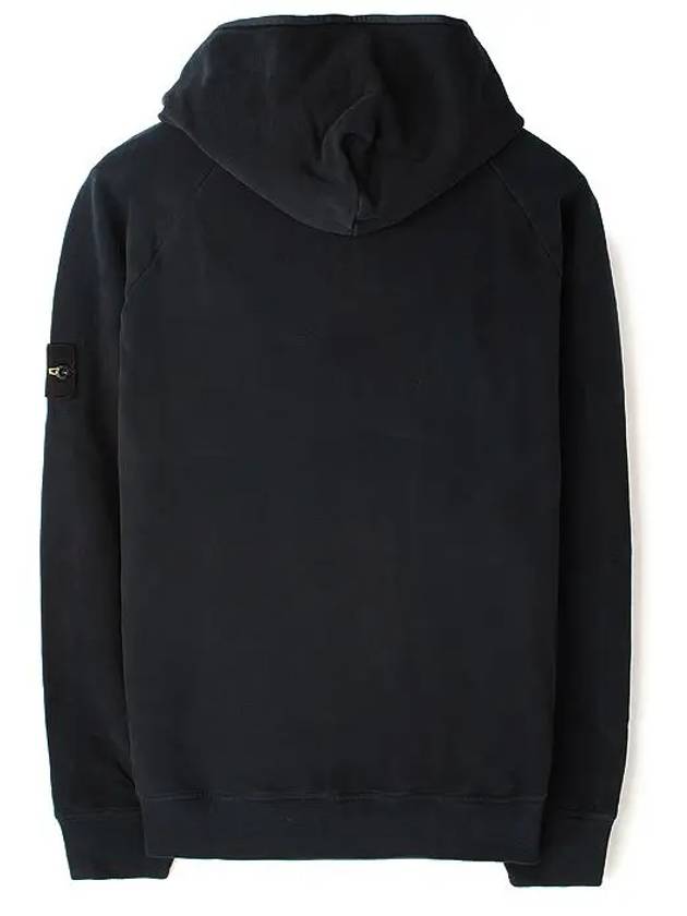 Compass Logo Patch Hoodie Black - STONE ISLAND - BALAAN 3