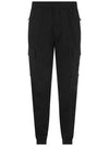 Wappen Patch Cargo Track Pants Black - STONE ISLAND - BALAAN 2