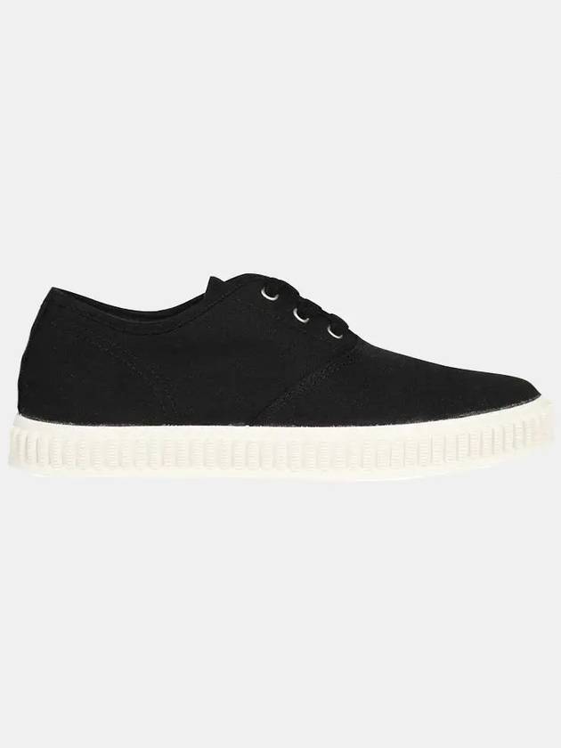 Canvas Low Top Sneakers Black - MAISON MARGIELA - BALAAN 4