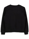 Black monologo sweatshirt J20J221339 BEH - CALVIN KLEIN - BALAAN 2