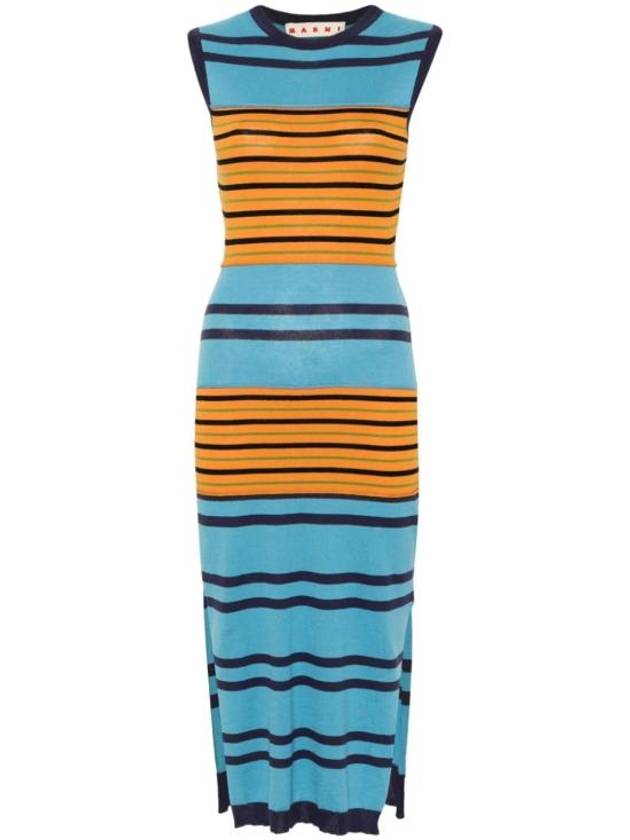 Stripe Midi Dress - MARNI - BALAAN 1