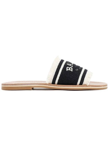 Bianca Slippers Black - BALLY - BALAAN 1