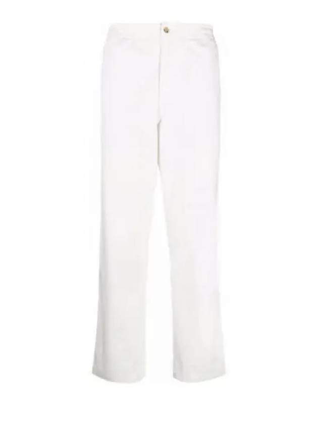 Cotton Straight Pants White - POLO RALPH LAUREN - BALAAN 2