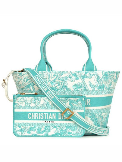 Dioriviera Hat Basket Tote Bag Aquamarina - DIOR - BALAAN 2