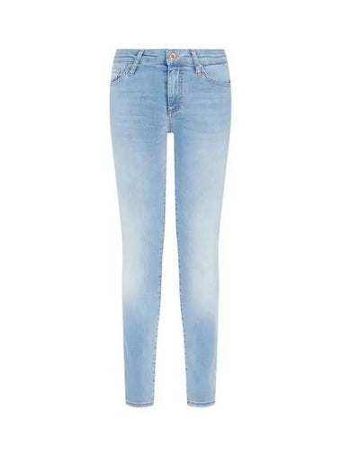 Women s Washed Easy Super Skinny Jeans Light Indigo 271569 - ARMANI EXCHANGE - BALAAN 1