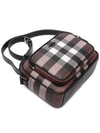 Men's Check Logo Messenger Cross Bag Brown - BURBERRY - BALAAN 6