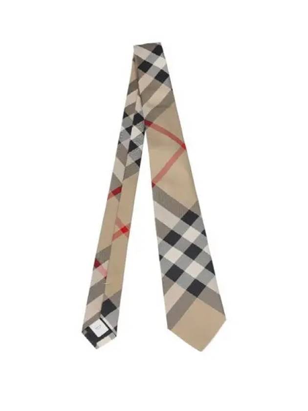 Manston Classic Cut Check Tie Archive Beige - BURBERRY - BALAAN 5