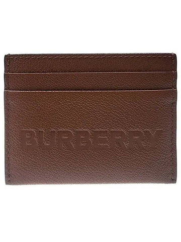 Logo card wallet brown 80613661 - BURBERRY - BALAAN 1