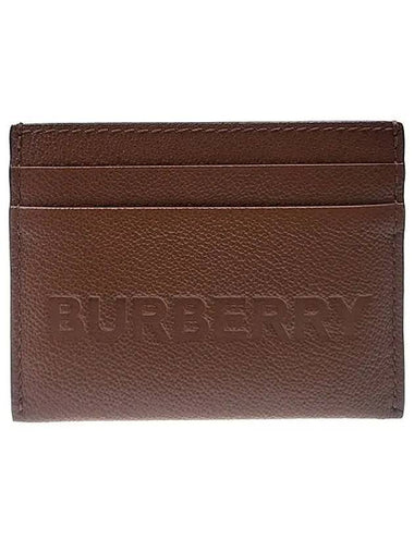 Logo card wallet brown 80613661 - BURBERRY - BALAAN 1