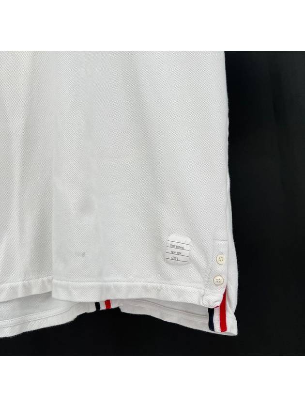 Baeksamseon short sleeve t shirt white size 3 - THOM BROWNE - BALAAN 6