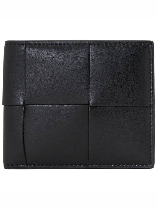 Intrecciato Half Wallet Black - BOTTEGA VENETA - BALAAN 2