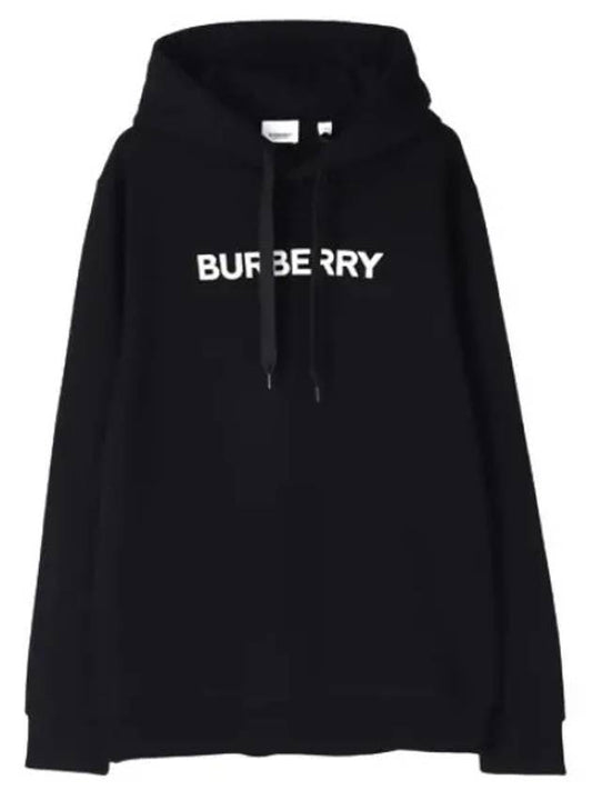 Logo Print Cotton Hoodie Men - BURBERRY - BALAAN 1