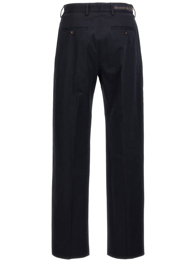 24FW Straight Pants 794744QSAA7 4100 Blue - ALEXANDER MCQUEEN - BALAAN 3