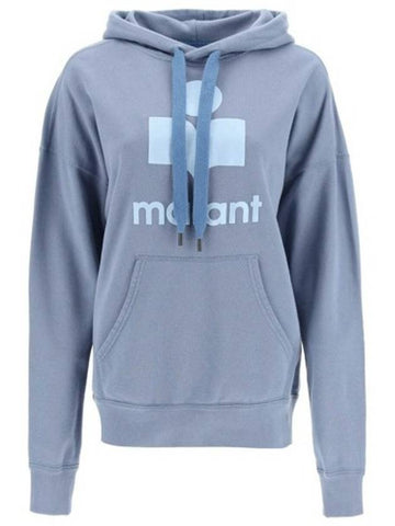 Women s Etoile Logo Hoodie GREYISHBLUE SIZE38 SW036222A044E - ISABEL MARANT - BALAAN 1