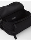Re-Nylon Saffiano Shoulder Bag Black - PRADA - BALAAN 4