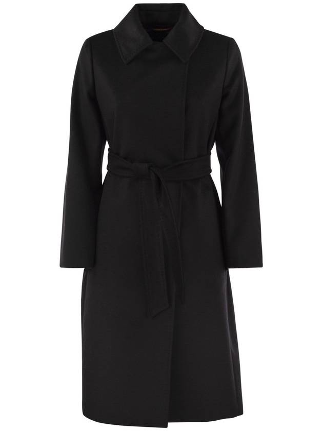 Bcollag Wool Double Coat Black - MAX MARA - BALAAN 2