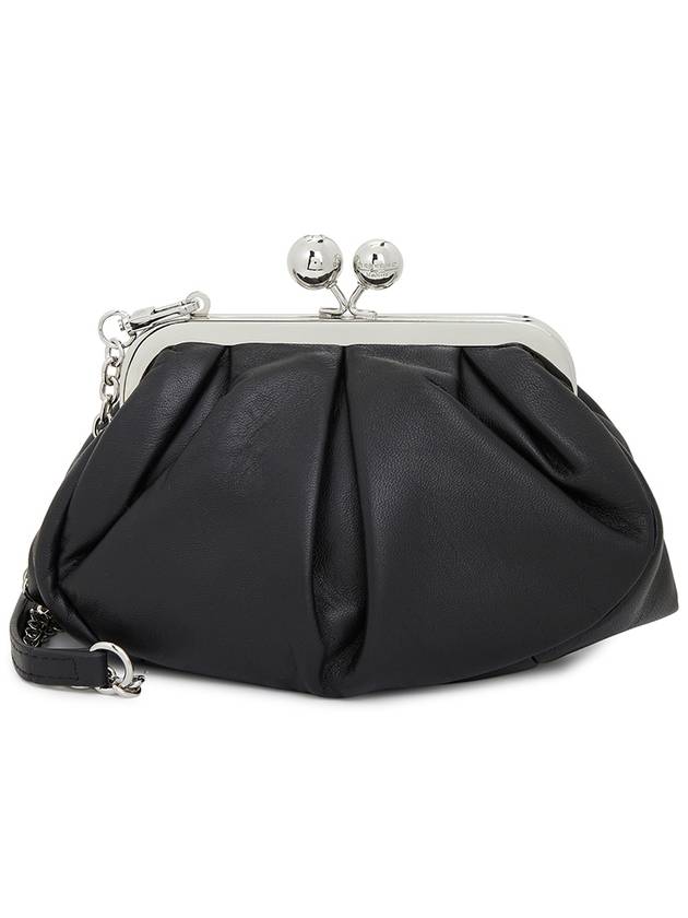 Prati Chain Shoulder Bag Black - MAX MARA - BALAAN 1