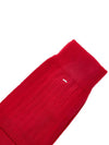 Tabi Ribbed Wool Blend Socks Red - MAISON MARGIELA - BALAAN 5