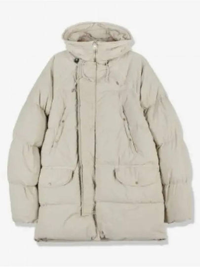 Deck Hood Down Parka Beige - TEN C - BALAAN 2