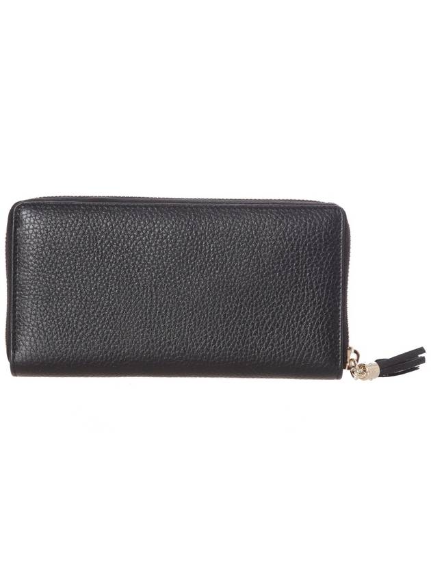 Soho Zipper Tassel Long Wallet Black - GUCCI - BALAAN 4