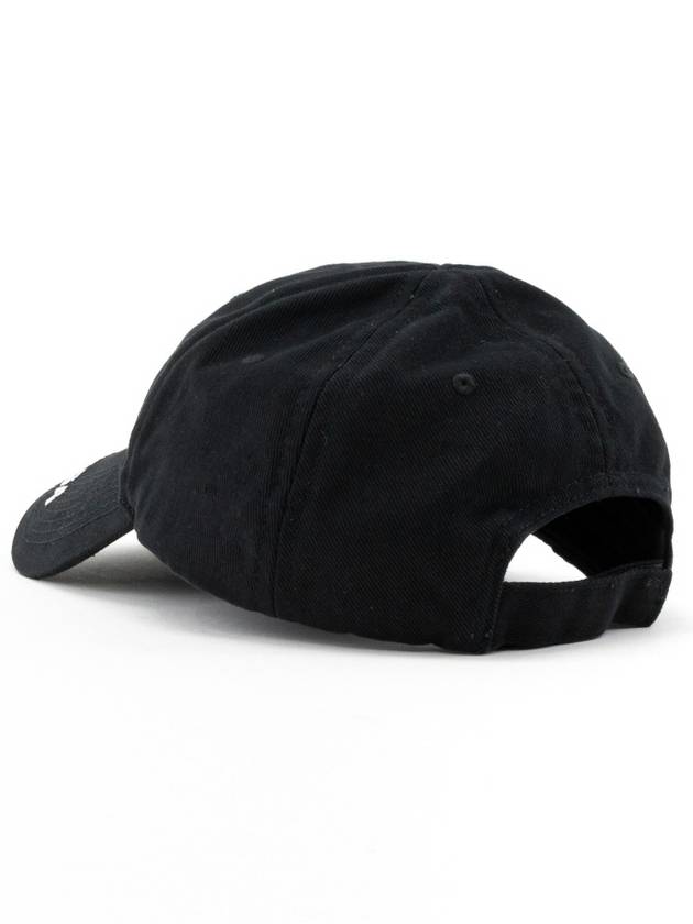 logo ball cap black - BALENCIAGA - BALAAN 5