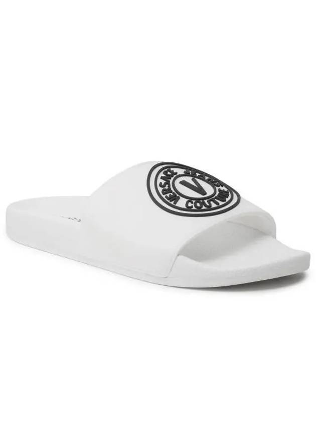 24 V EMBLEM LOGO SLIDES 76YA3SQ3 ZS192 003 - VERSACE - BALAAN 1