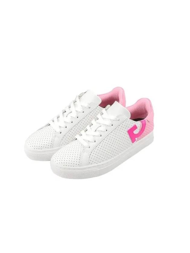 Two Tone Perforated Disruptor Spike Shoes Snow Lilac - G/FORE - BALAAN 4