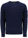 Filoscozia Lens Crew Neck Knit Top Blue - CP COMPANY - BALAAN 6