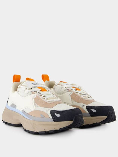 Sora Sneakers - Maison Kitsune - Leather - Green - MAISON KITSUNE - BALAAN 2