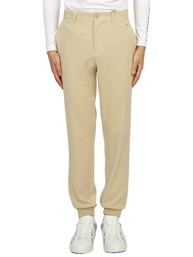 Cuff Mid-Rise Jogger Pants Safari Beige - J.LINDEBERG - BALAAN 2