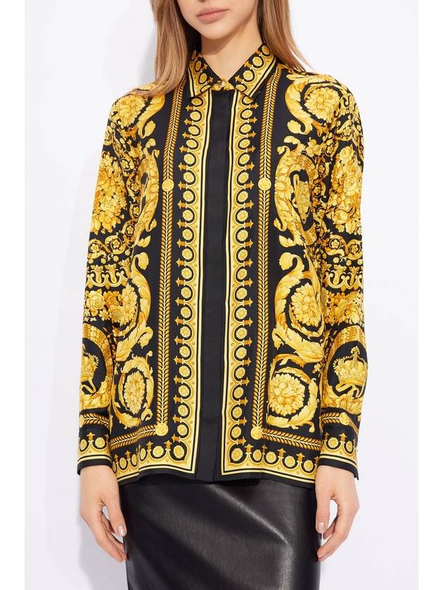 Shirt 1001360 1A10193 5B000 NERO ORO - VERSACE - BALAAN 4