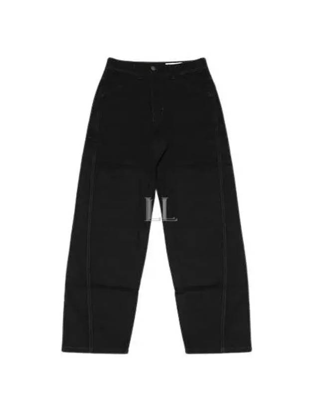 Twisted Workwear Straight Pants Black - LEMAIRE - BALAAN 2