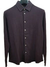 Andrew Long Sleeve Shirt Purple - LORO PIANA - BALAAN 2