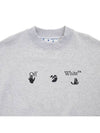 Skate Cotton Intarsia Sweatshirt Grey - OFF WHITE - BALAAN 4