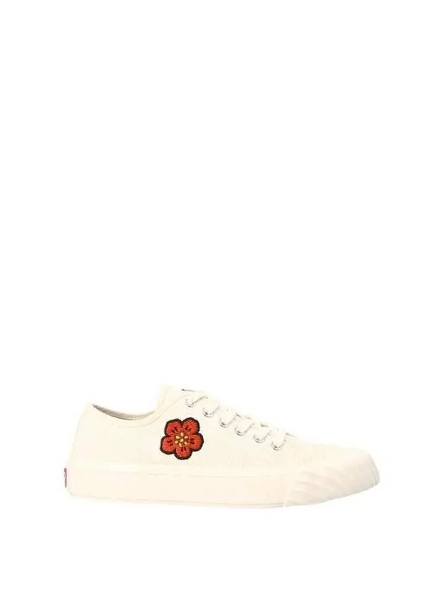 Shool Boke Flower Low Top Sneakers Cream - KENZO - BALAAN 2