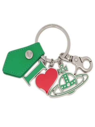 Polly I Love ORB Charm Key Holder Green - VIVIENNE WESTWOOD - BALAAN 2